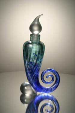 snail perfume bottle aqua